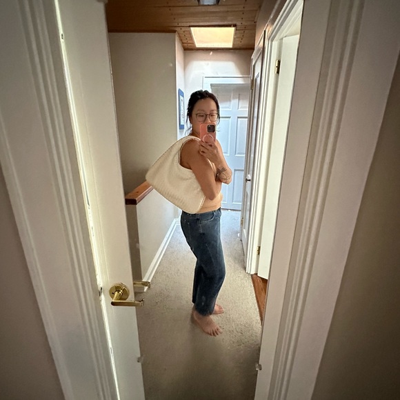 Vintage Bottega Veneta Medium White Intrecciato Hobo - Picture 13 of 16